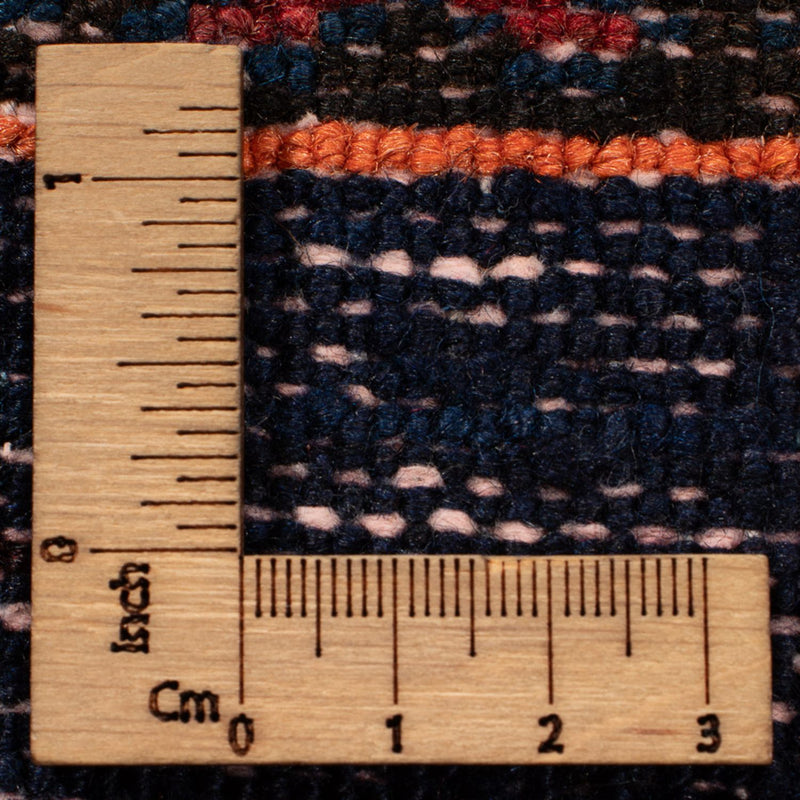 Alfombra persa - Nómada - 205 x 128 cm - azul oscuro