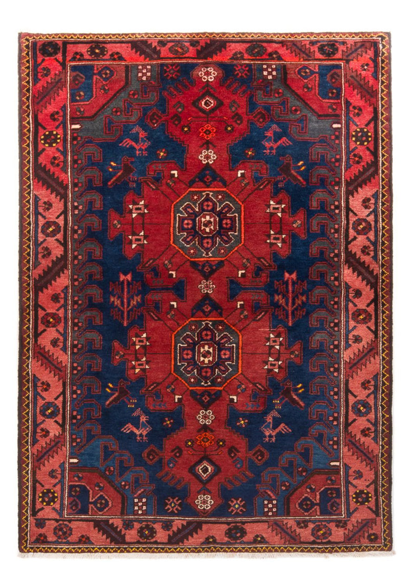 Alfombra persa - Nómada - 196 x 136 cm - azul