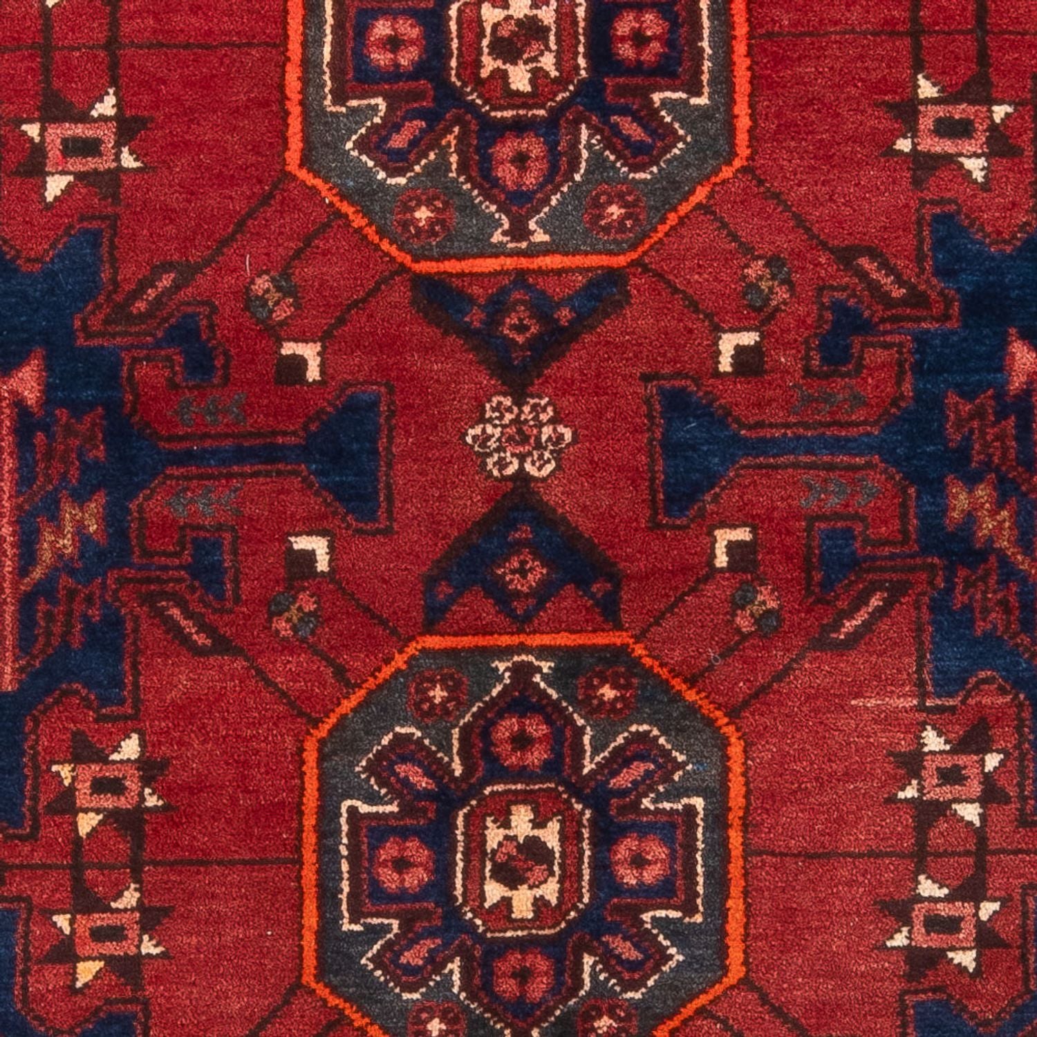 Alfombra persa - Nómada - 196 x 136 cm - azul