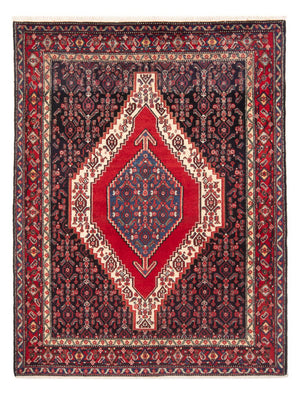 Alfombra persa - Clásica - 196 x 140 cm - azul oscuro