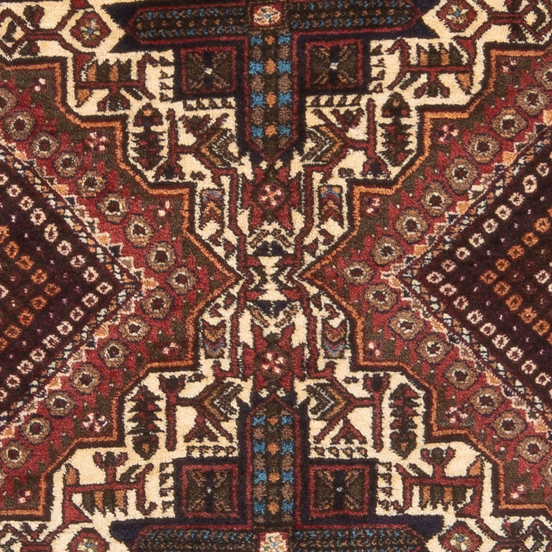 Alfombra persa - Nómada - 180 x 138 cm - rojo