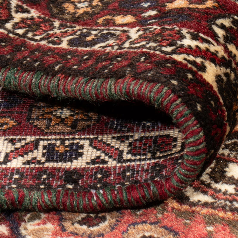 Alfombra persa - Nómada - 180 x 138 cm - rojo