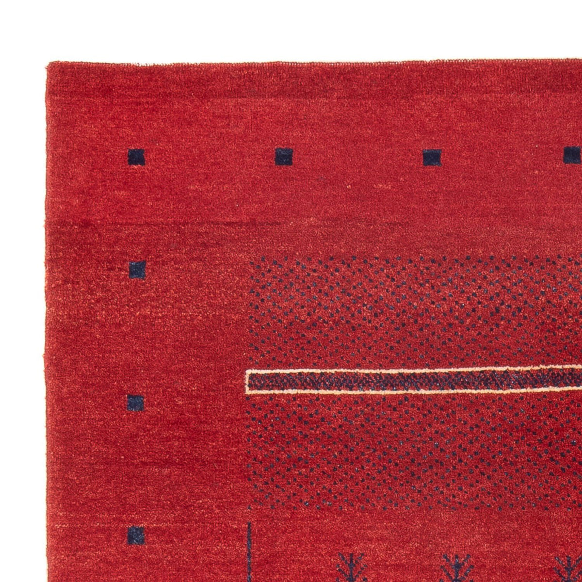 Gabbeh persa Alfombra 125x185cm - Perserteppich Wollteppich