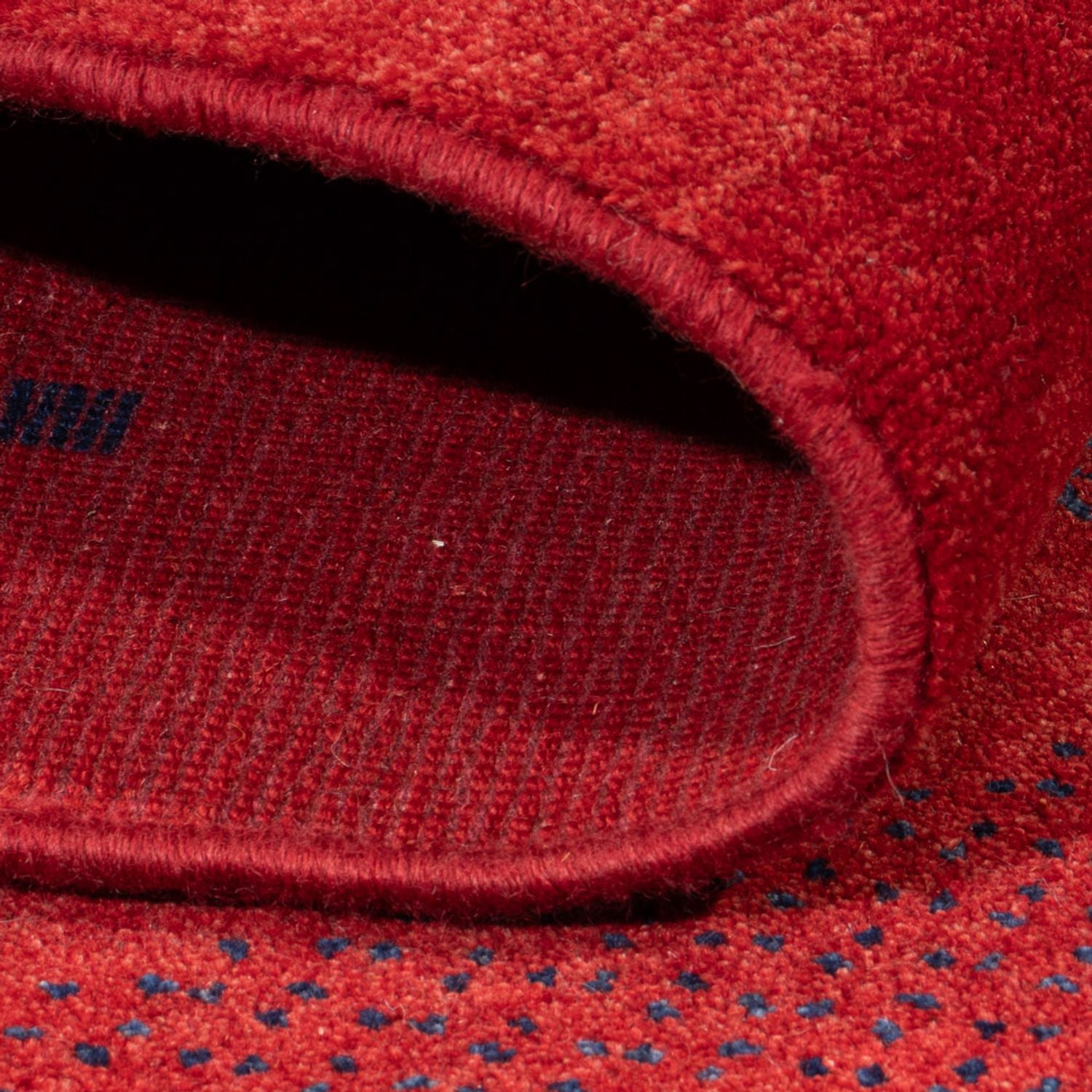Alfombra Gabbeh - Persa - 185 x 125 cm - rojo