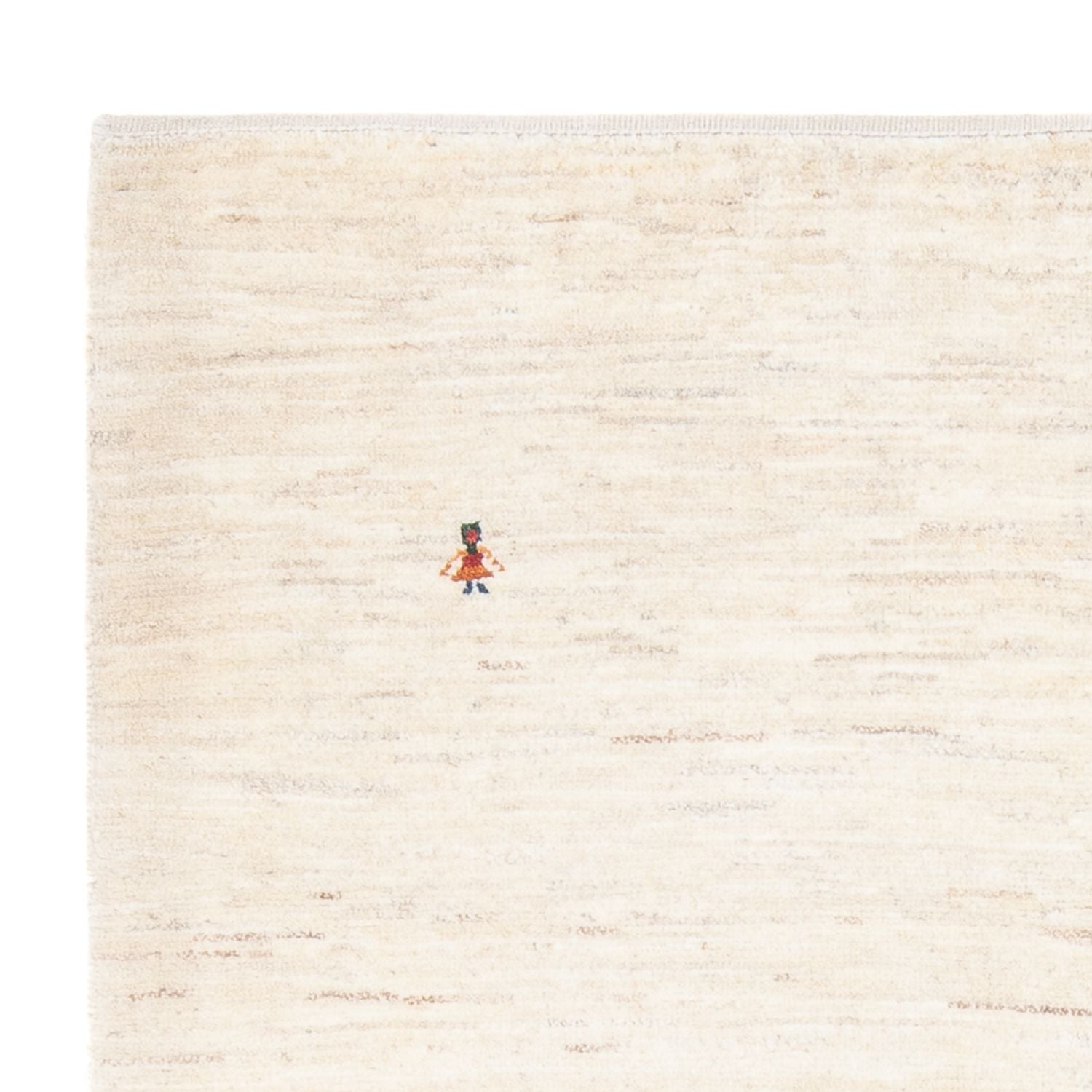 Alfombra Gabbeh - Persa - 167 x 125 cm - blanco