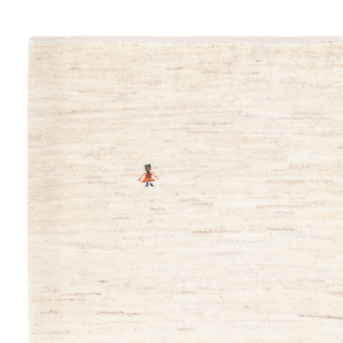 Alfombra Gabbeh - Persa - 167 x 125 cm - blanco