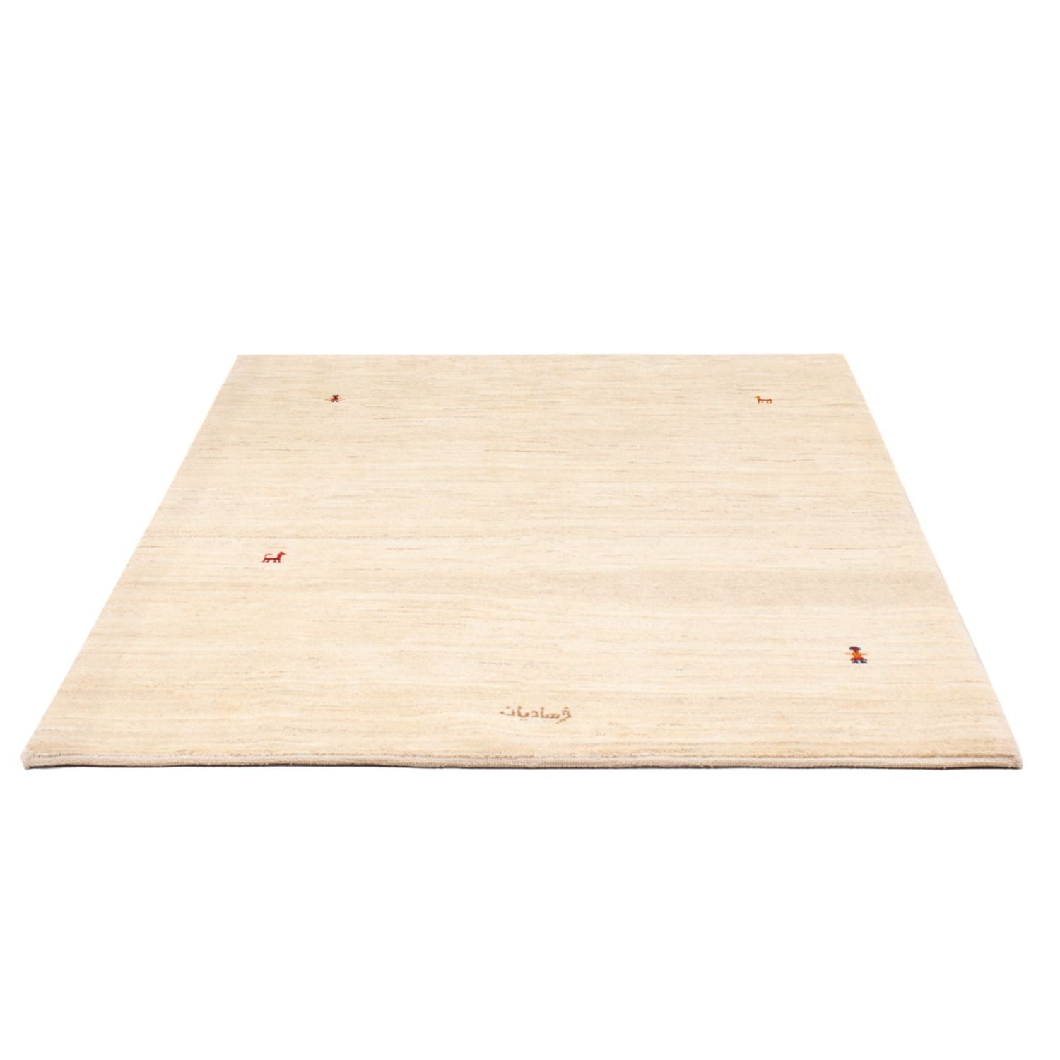 Alfombra Gabbeh - Persa - 167 x 125 cm - blanco