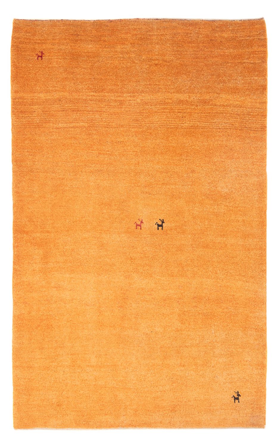 Alfombra Gabbeh - Persa - 194 x 118 cm - naranja