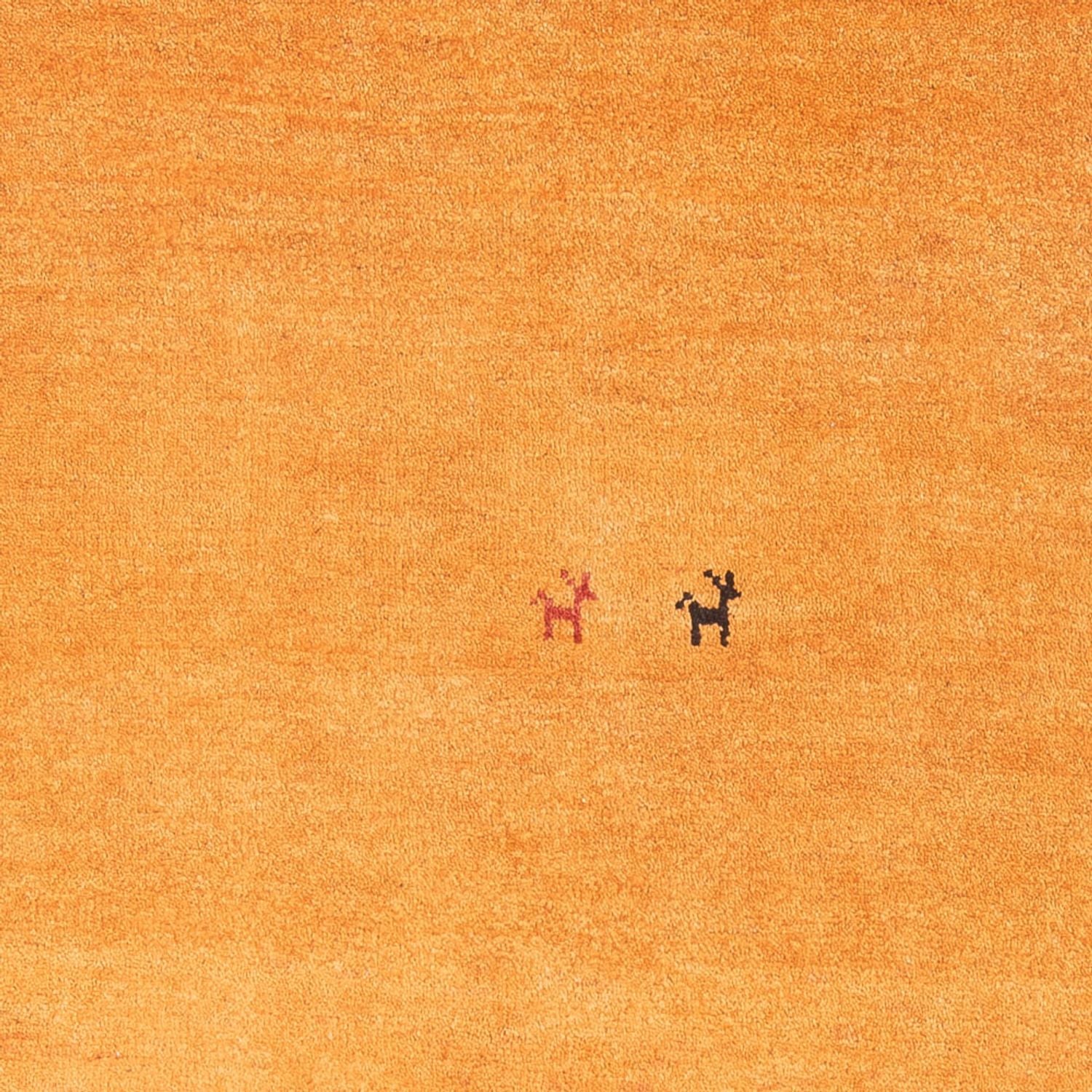 Alfombra Gabbeh - Persa - 194 x 118 cm - naranja