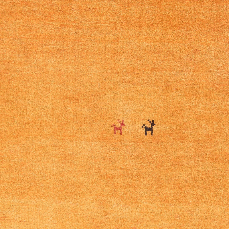 Alfombra Gabbeh - Persa - 194 x 118 cm - naranja