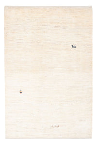 Alfombra Gabbeh - Persa - 176 x 120 cm - blanco