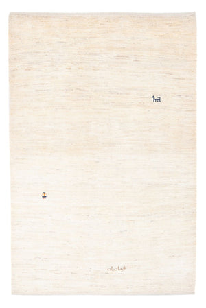 Alfombra Gabbeh - Persa - 176 x 120 cm - blanco