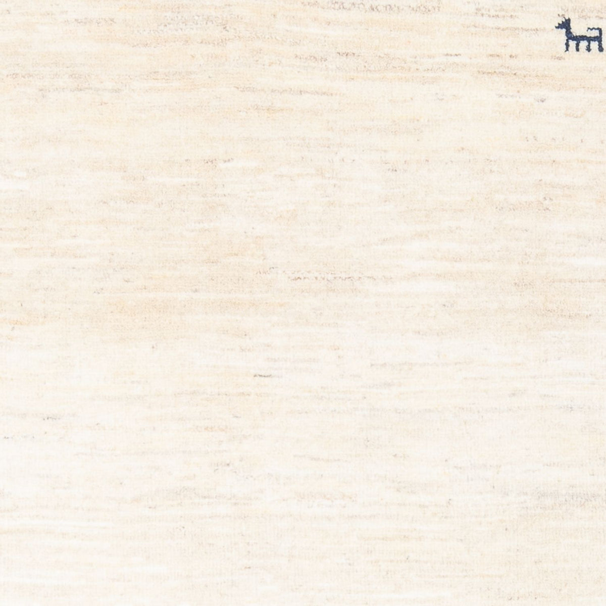 Alfombra Gabbeh - Persa - 176 x 120 cm - blanco