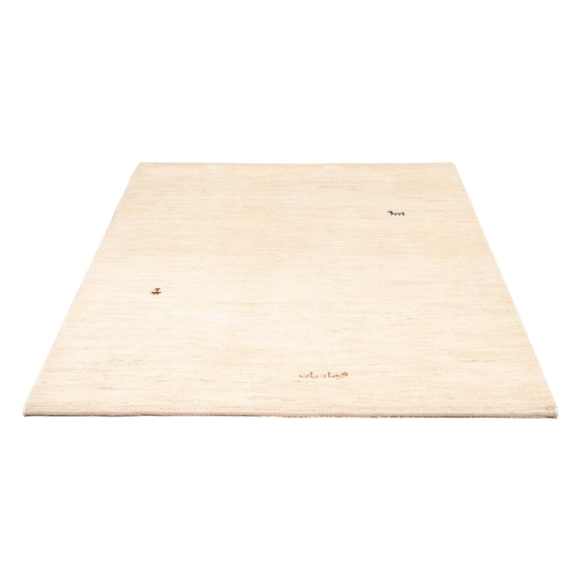 Alfombra Gabbeh - Persa - 176 x 120 cm - blanco