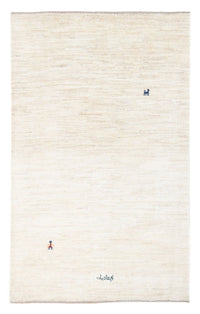 Alfombra Gabbeh - Persa - 163 x 110 cm - gris claro