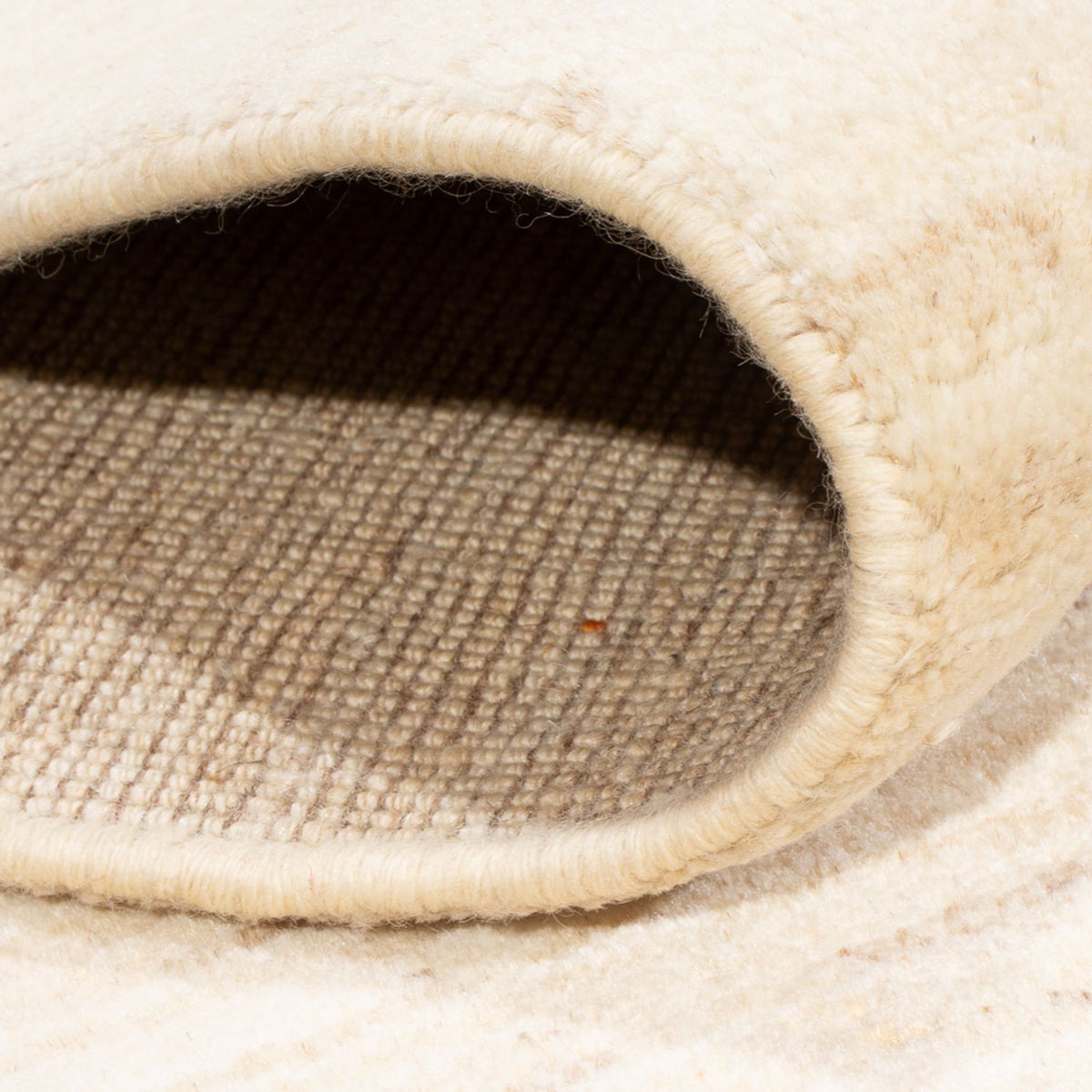 Alfombra Gabbeh - Persa - 163 x 110 cm - gris claro