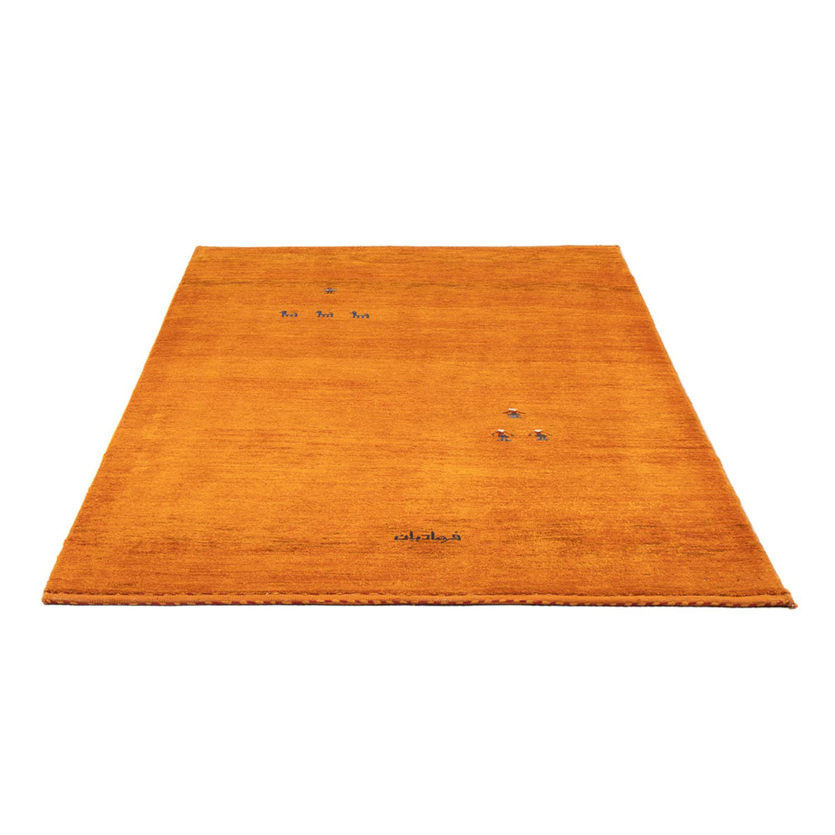 Alfombra Gabbeh - Persa - 176 x 115 cm - naranja