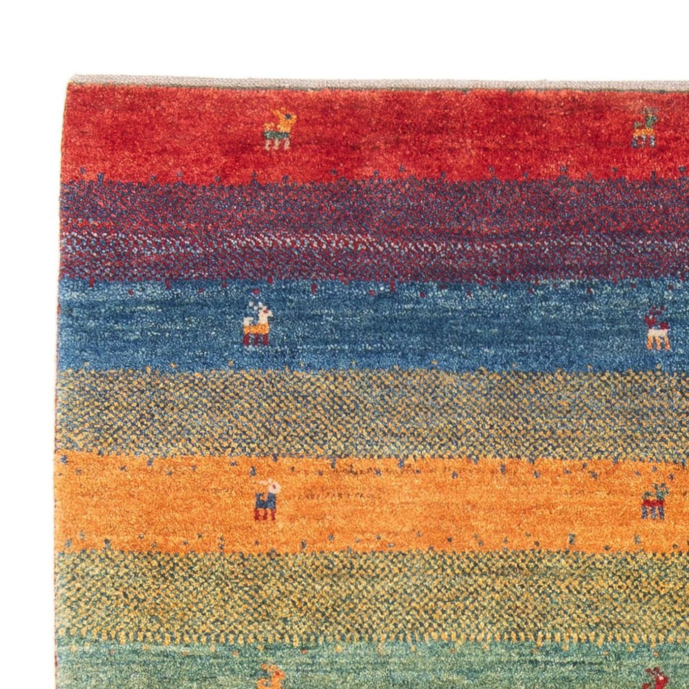 Gabbeh persa Alfombra 180x120cm - Perserteppich Wollteppich