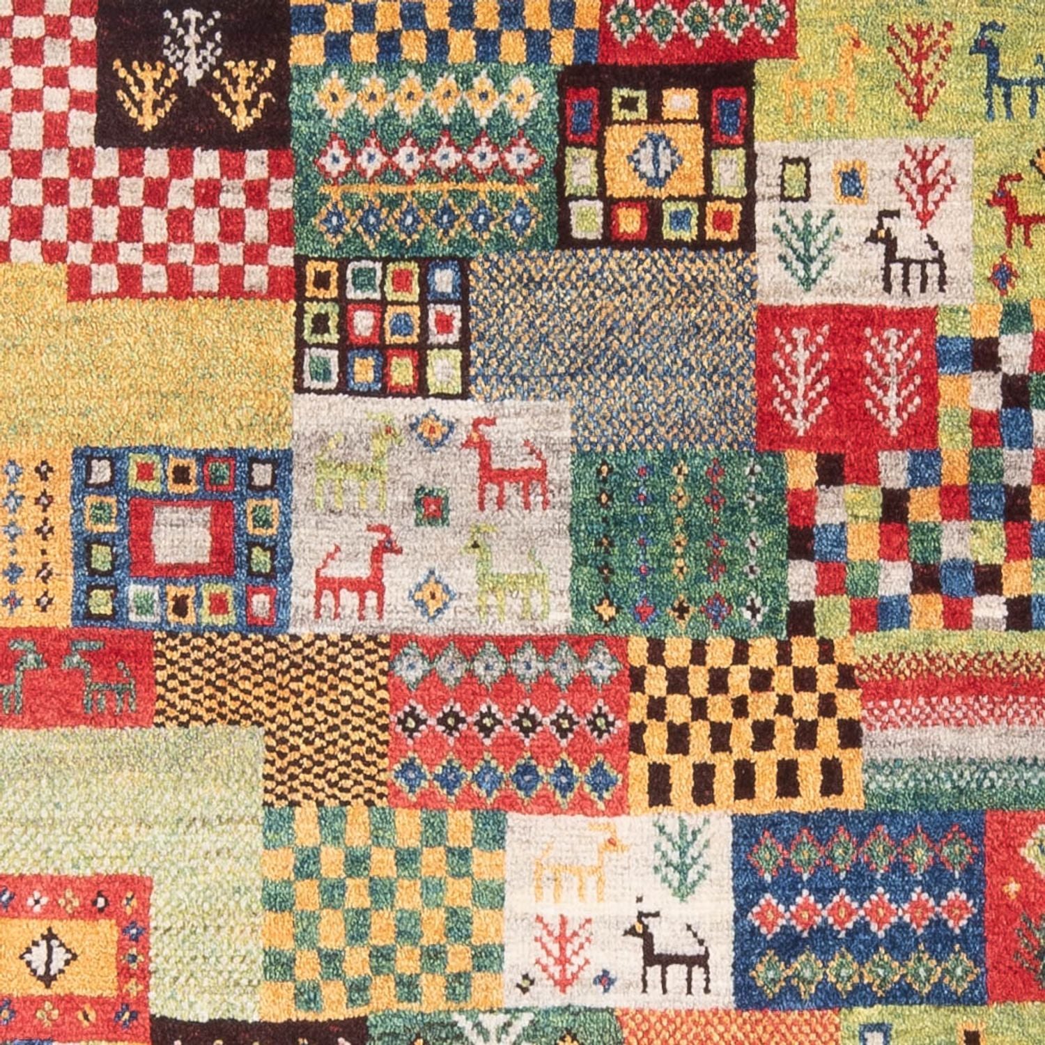 Alfombra Gabbeh - Persa - 158 x 100 cm - multicolor