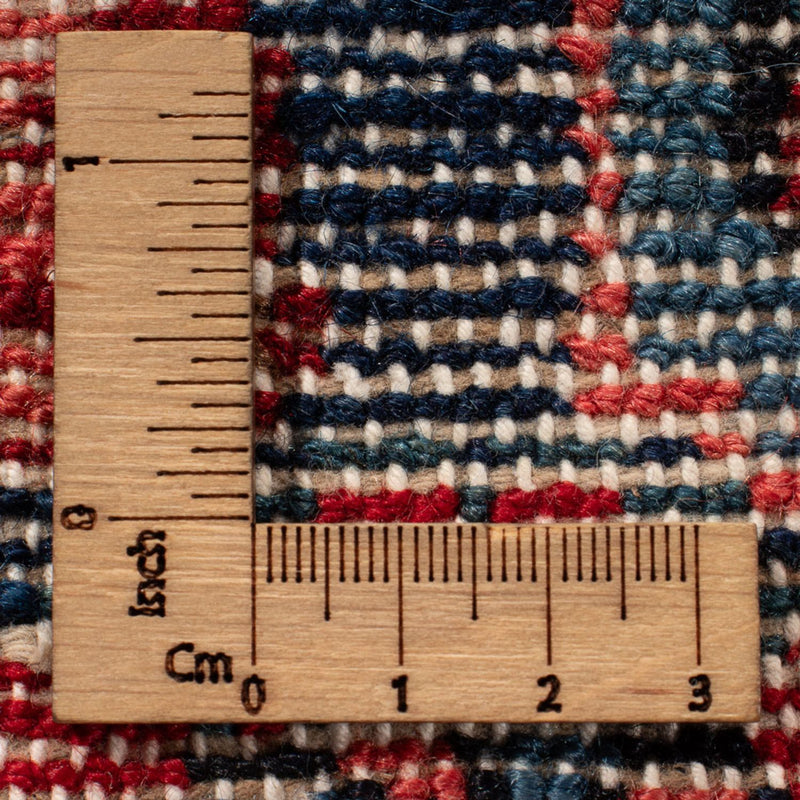 Alfombra persa - Nómada - 214 x 147 cm - azul oscuro