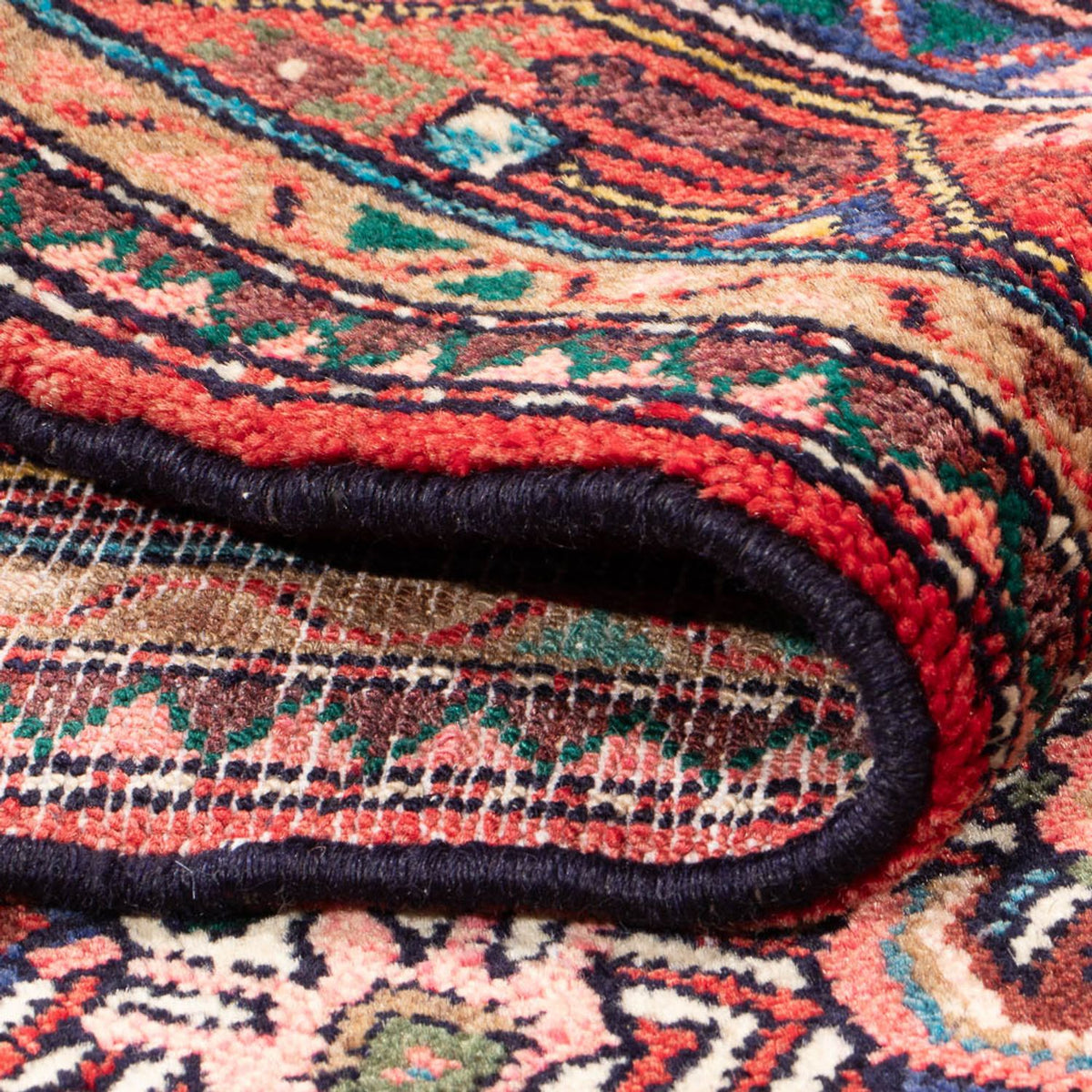 Alfombra persa - Nómada - 163 x 105 cm - rojo