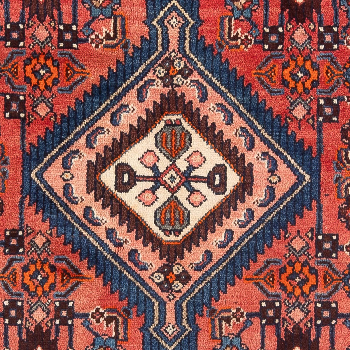 Alfombra persa - Nómada - 205 x 130 cm - rojo