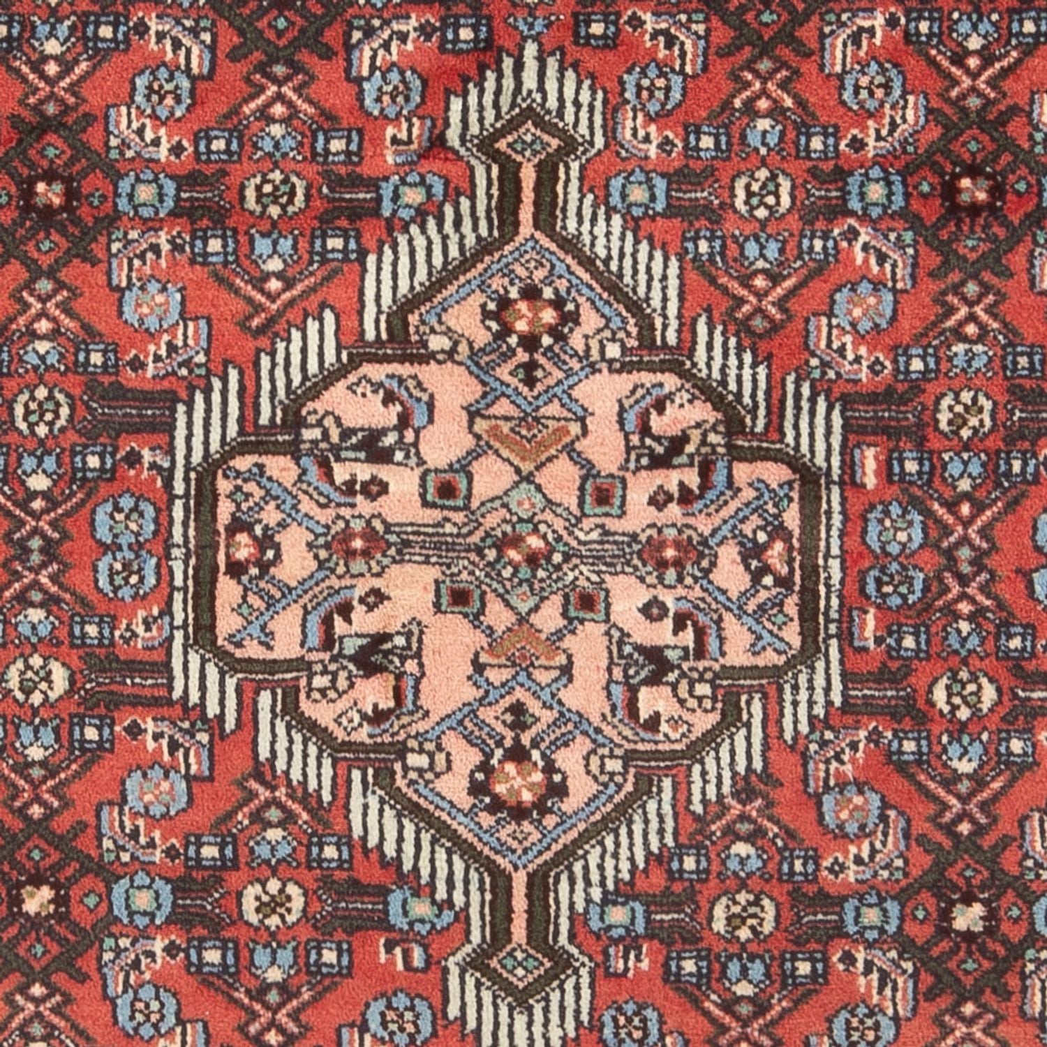 Alfombra persa - Nómada - 207 x 132 cm - rojo