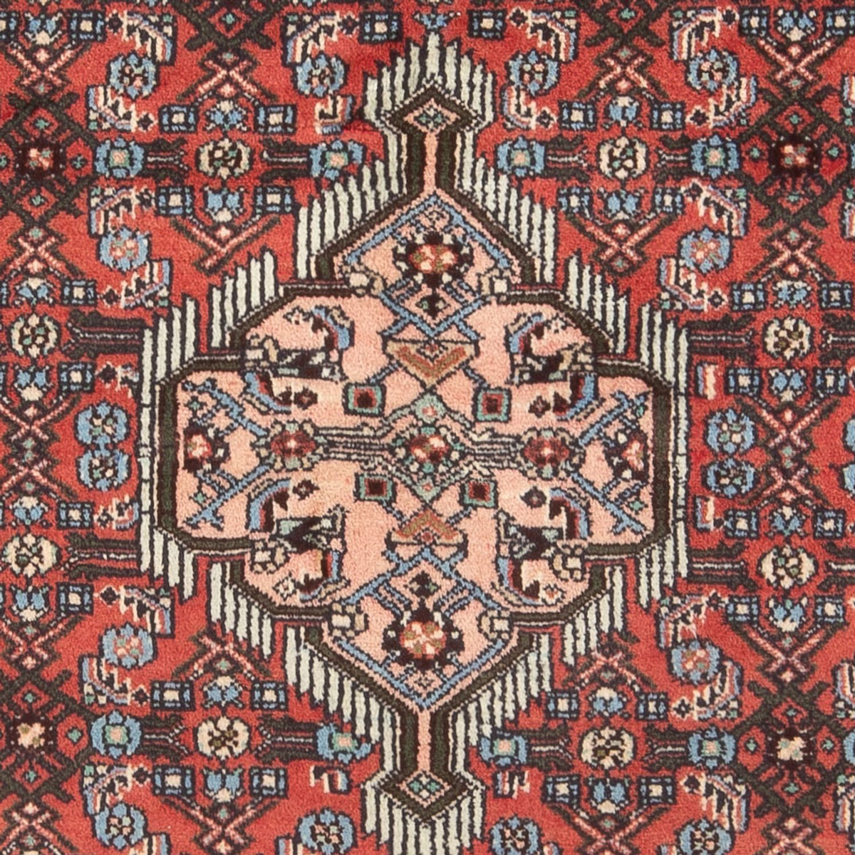 Alfombra persa - Nómada - 207 x 132 cm - rojo