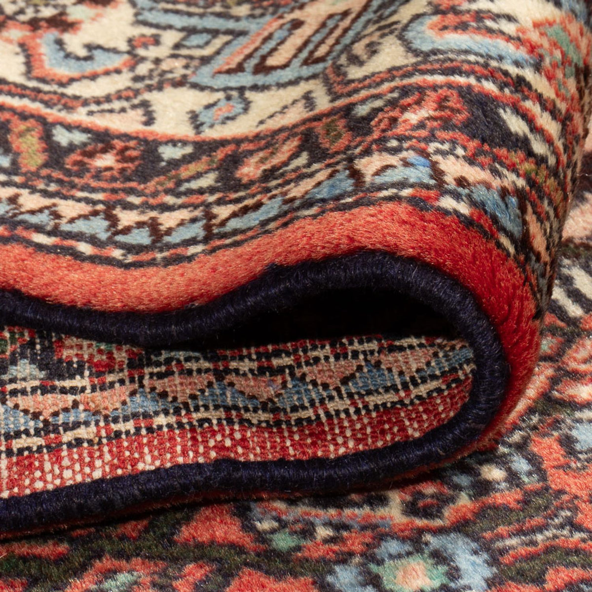 Alfombra persa - Nómada - 207 x 132 cm - rojo