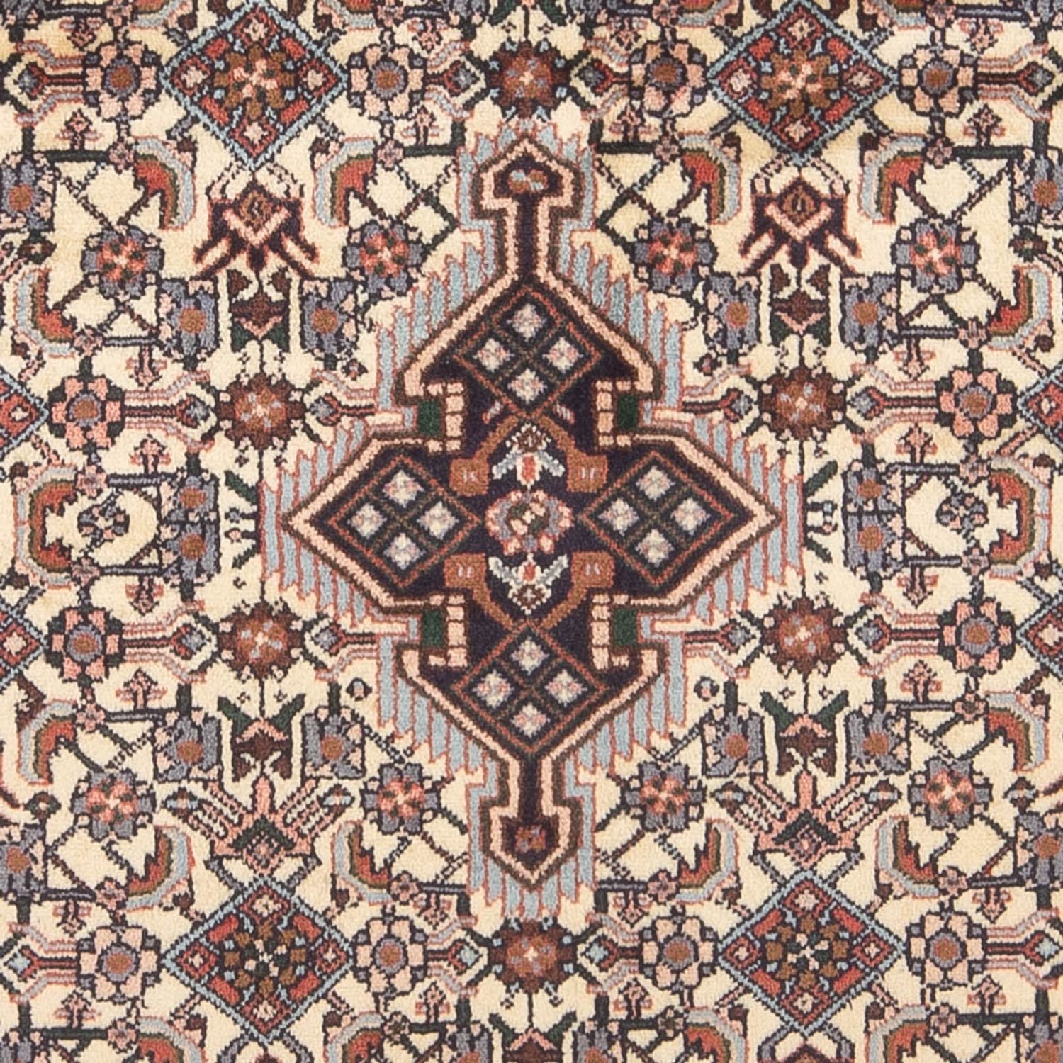 Alfombra persa - Nómada - 203 x 123 cm - crema