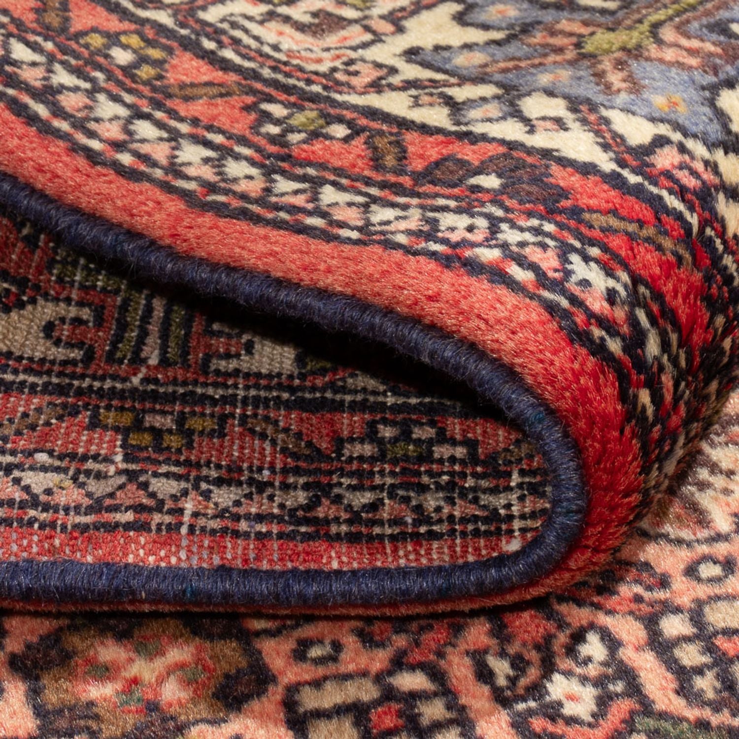 Alfombra persa - Nómada - 190 x 130 cm - rojo