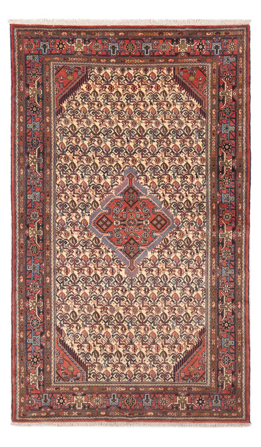 Alfombra persa - Nómada - 202 x 137 cm - crema