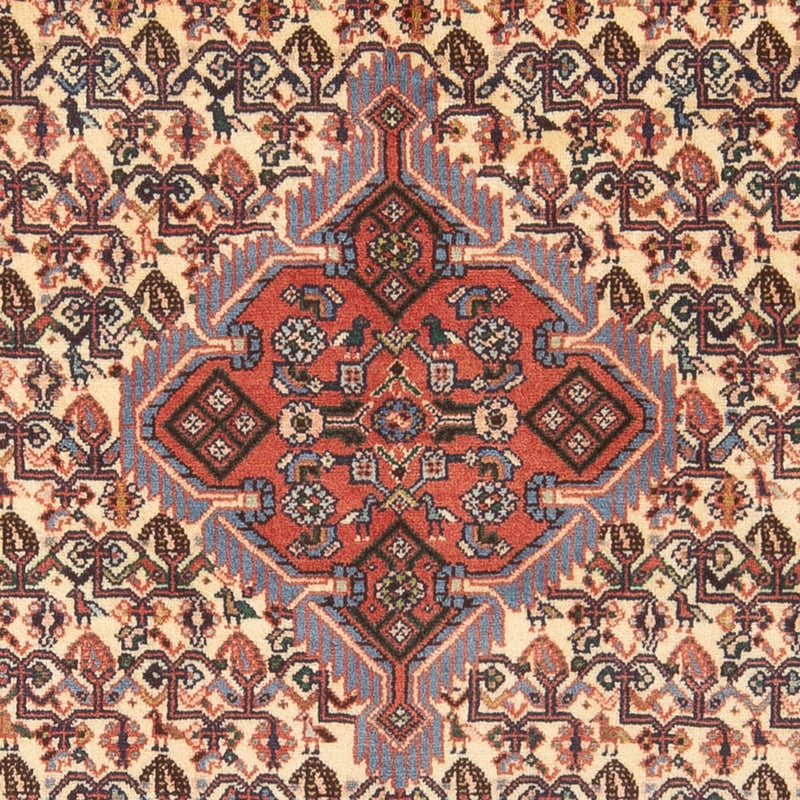 Alfombra persa - Nómada - 202 x 137 cm - crema