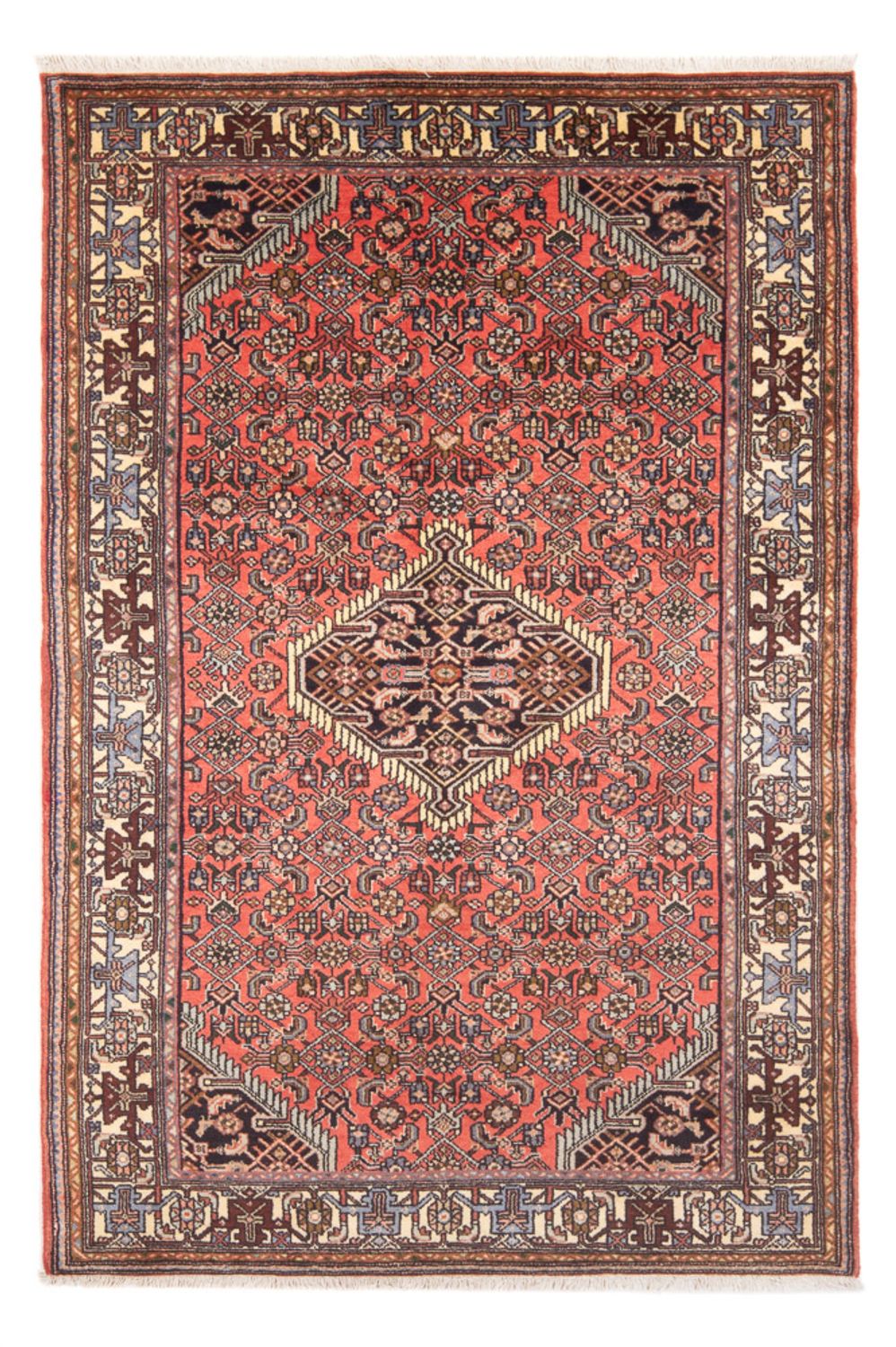 Alfombra persa - Nómada - 194 x 124 cm - rojo