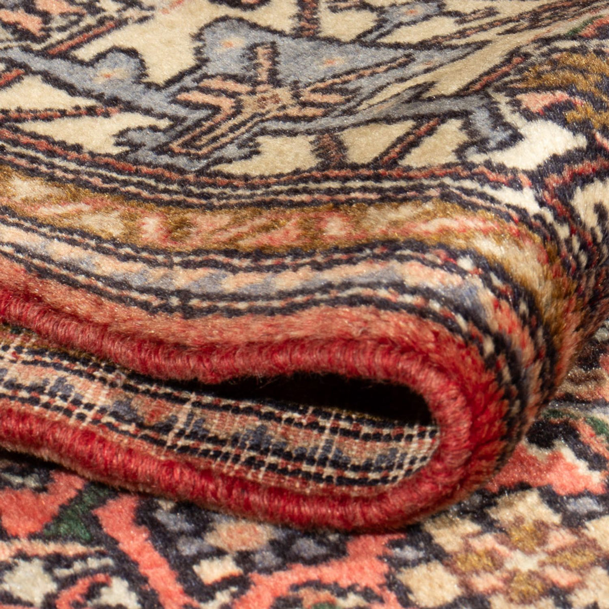 Alfombra persa - Nómada - 194 x 124 cm - rojo