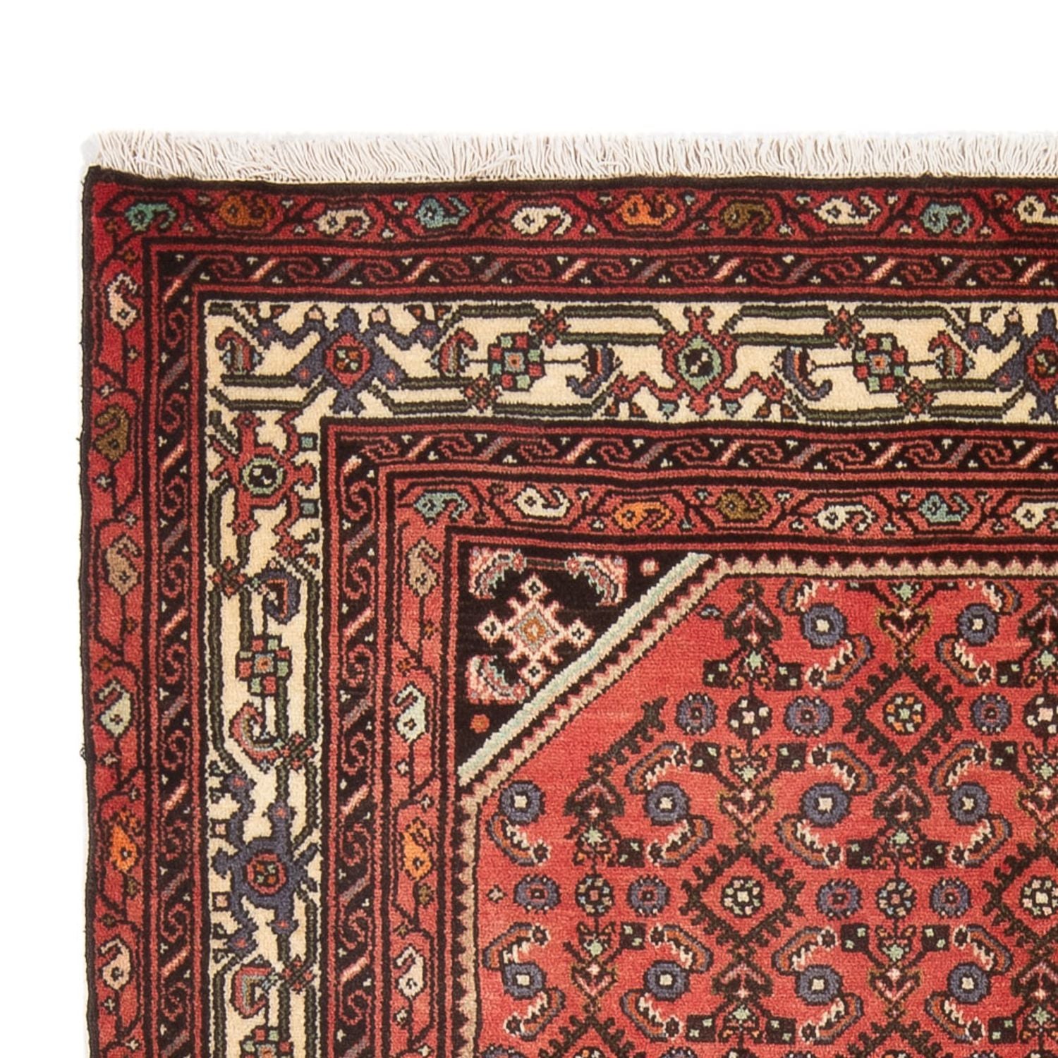 Alfombra persa - Nómada - 196 x 144 cm - rojo
