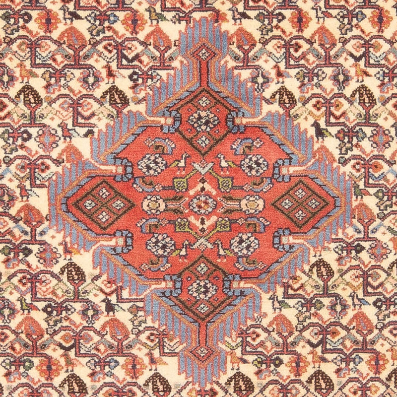 Alfombra persa - Nómada - 198 x 123 cm - crema