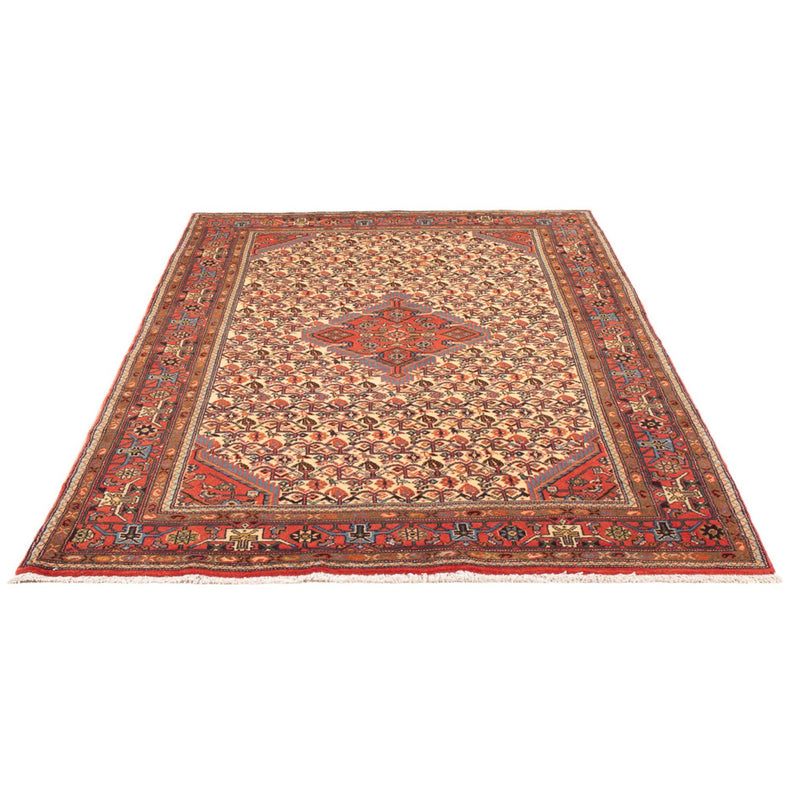 Alfombra persa - Nómada - 198 x 123 cm - crema
