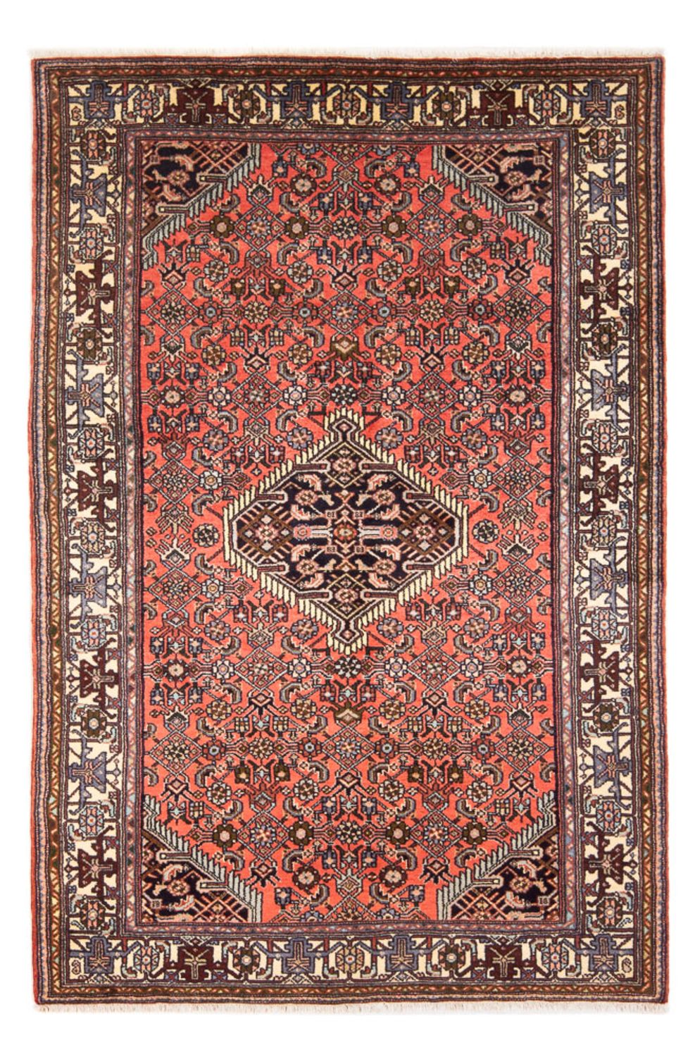 Alfombra persa - Nómada - 200 x 125 cm - rojo