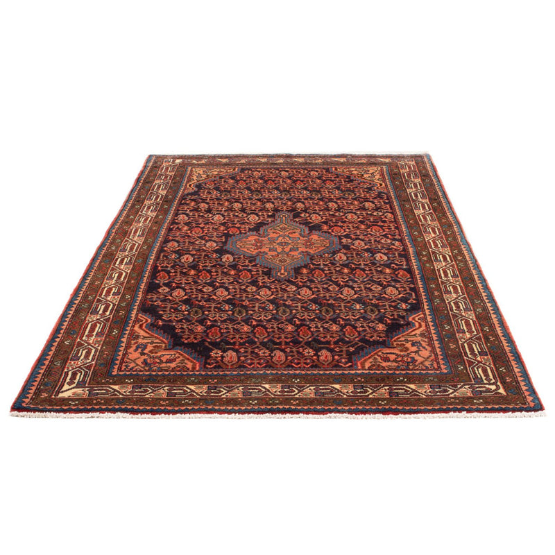 Alfombra persa - Nómada - 215 x 132 cm - azul oscuro