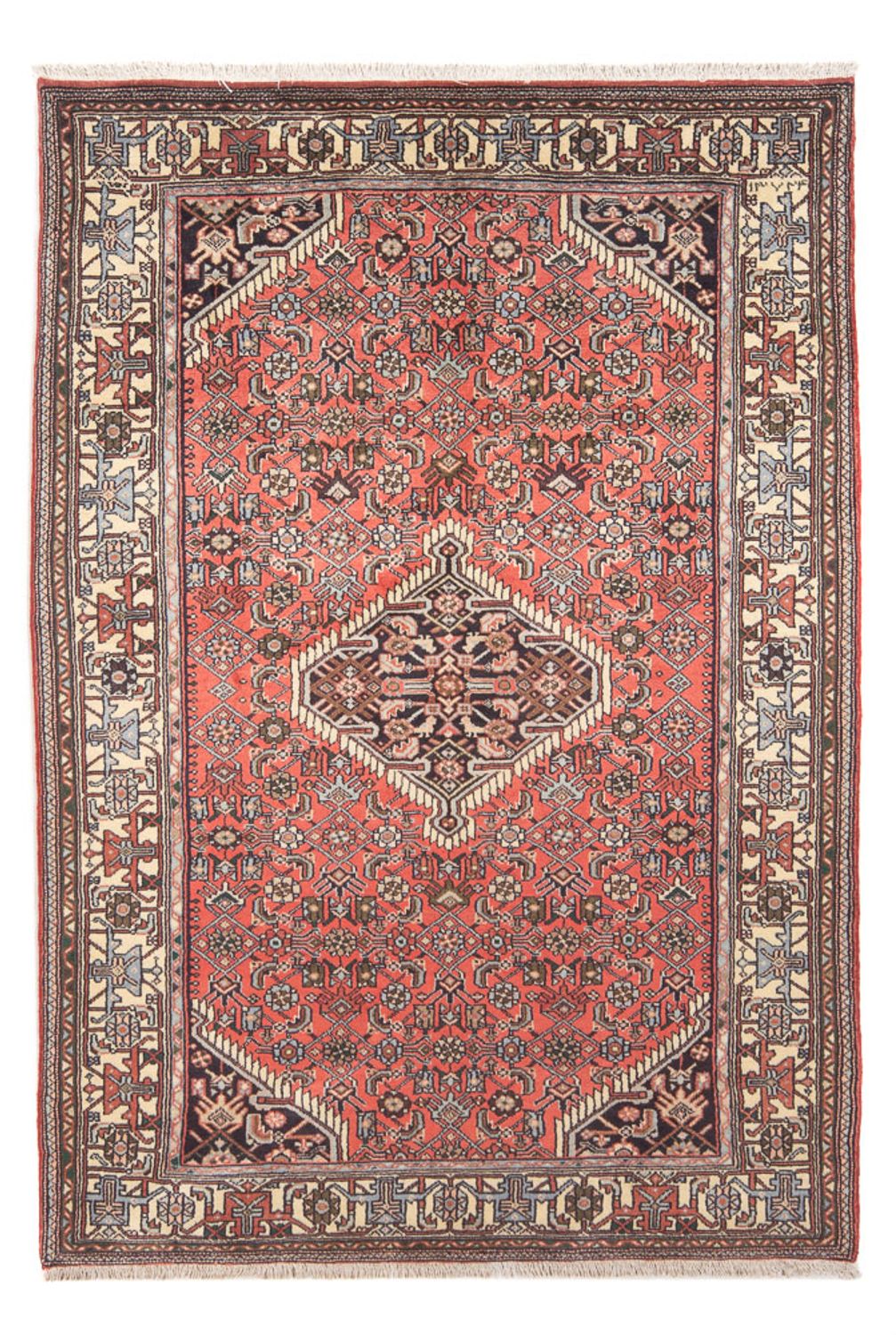 Alfombra persa - Nómada - 190 x 127 cm - rojo