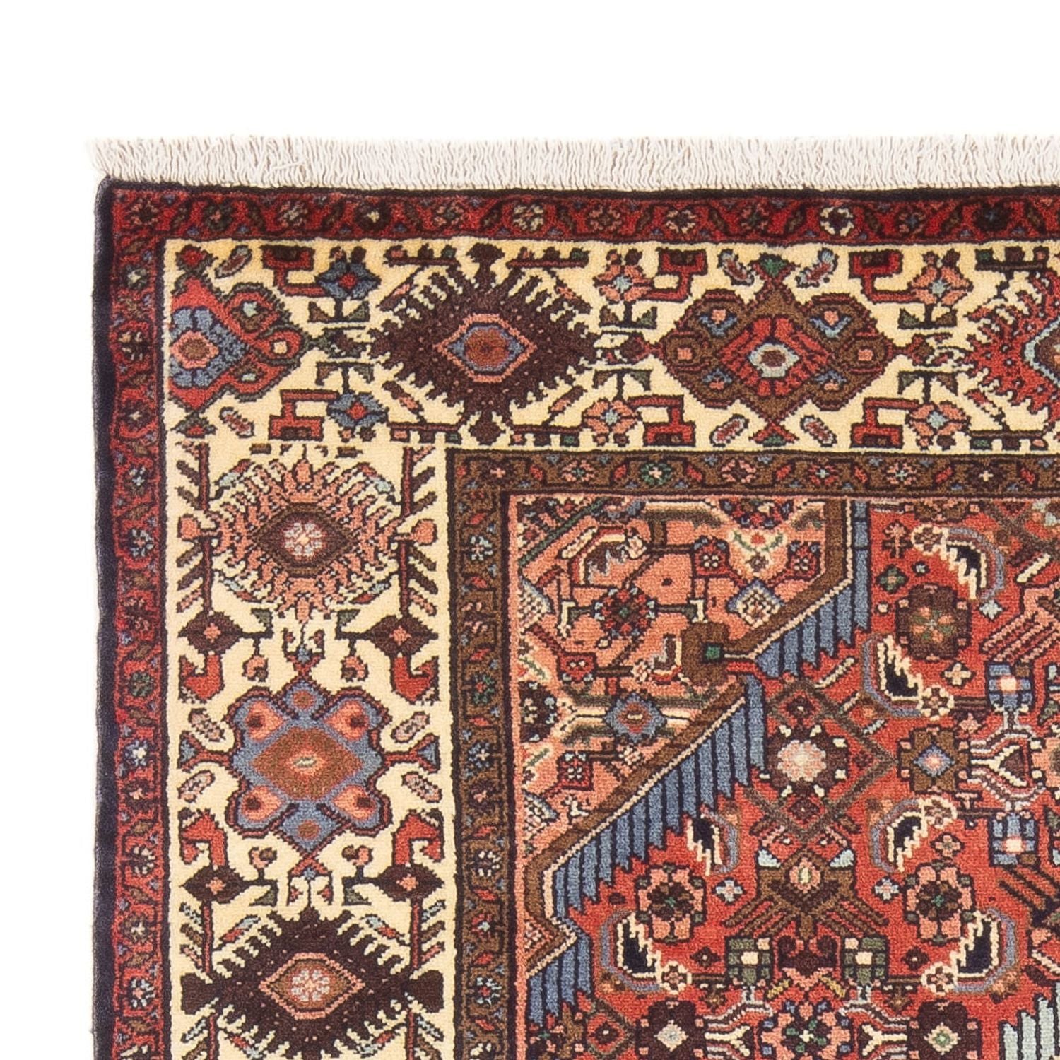 Alfombra persa - Nómada - 200 x 128 cm - rojo
