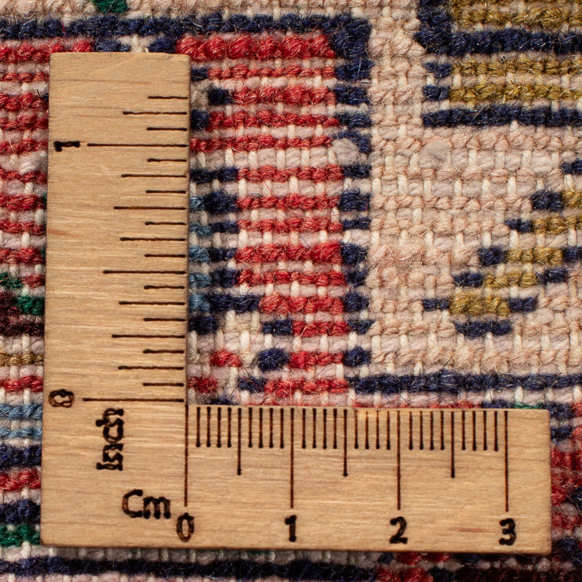 Alfombra persa - Nómada - 194 x 125 cm - crema