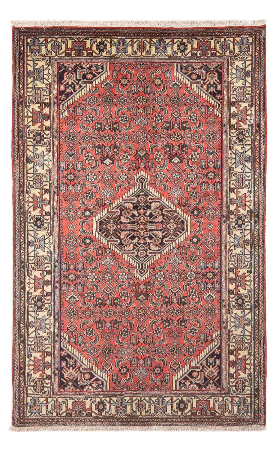 Alfombra persa - Nómada - 160 x 125 cm - rojo