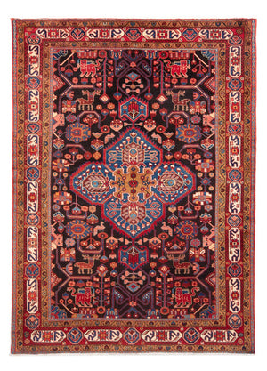 Alfombra persa - Nómada - 273 x 153 cm - azul oscuro