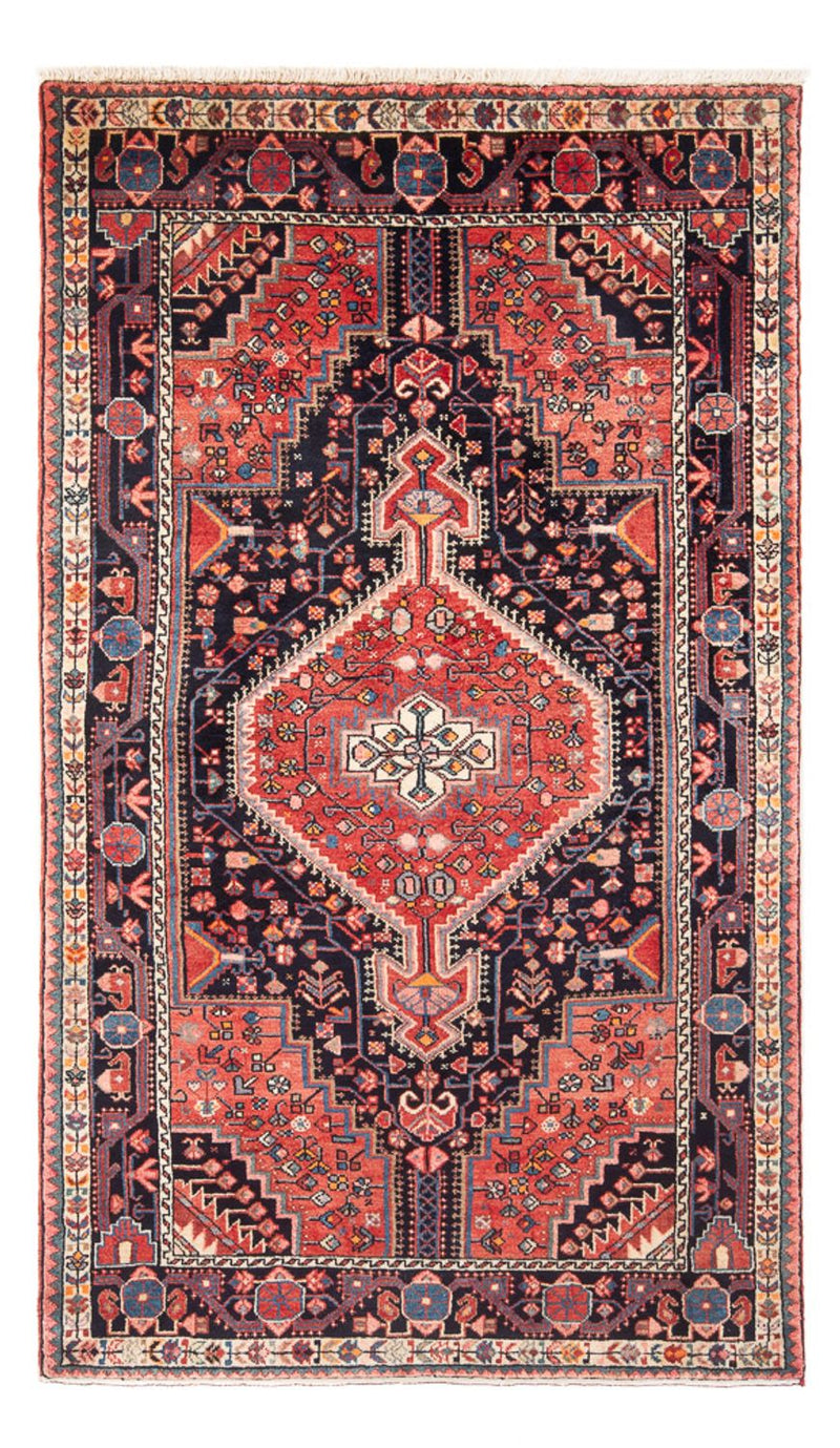 Alfombra de pasillo Alfombra persa - Nómada - 224 x 129 cm - azul oscuro