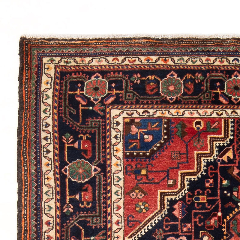 Alfombra persa - Nómada - 215 x 137 cm - azul oscuro