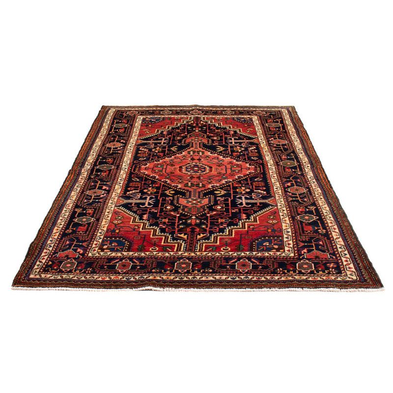 Alfombra persa - Nómada - 215 x 137 cm - azul oscuro