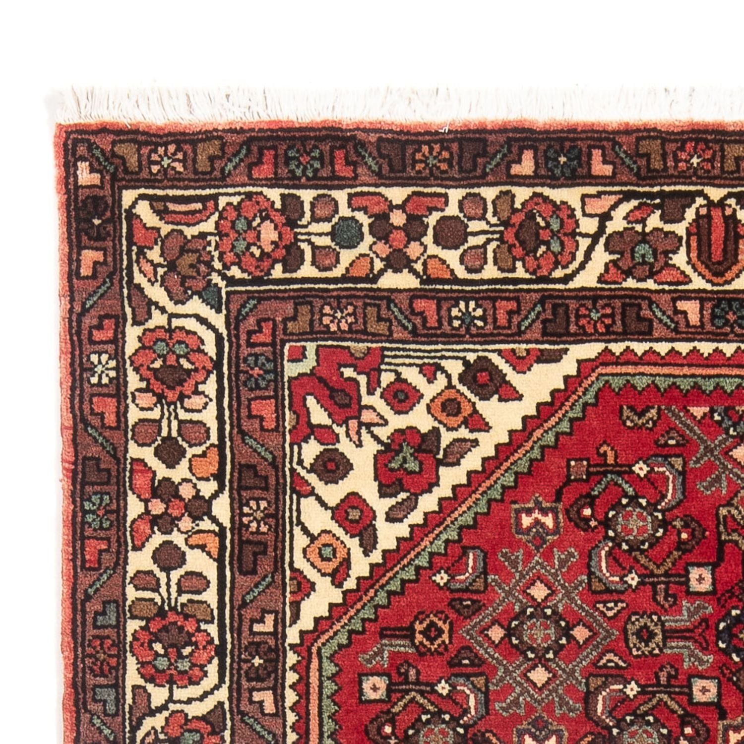 Alfombra persa - Nómada - 198 x 136 cm - rojo