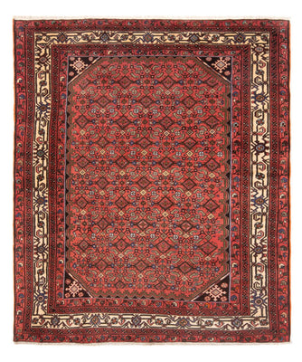 Alfombra persa - Nómada - 202 x 160 cm - rojo